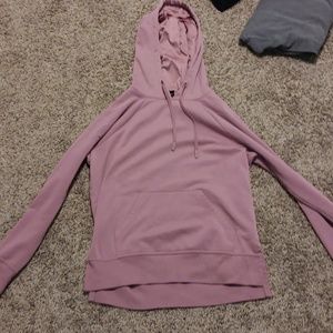 Pink women's light sweatshirt